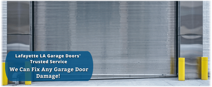 Garage Door Off Track In Lafayette LA